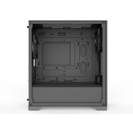 Case ELITE 301 - mATX- USB3- Type-C- 3x Fan Black