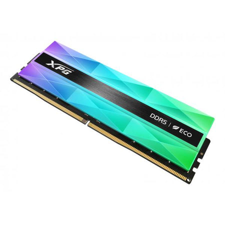 XPG LANCER NEON RGB memoria 16 GB 1 x 16 GB DDR5 Data Integrity Check [verifica integrità dati] (Adata LANCER NEON AX5U6400C3216G-CLANRSG DDR5 6400MHz, 16GB, [1 x 16GB] CL32, 1.4v, Retail, Silver RGB