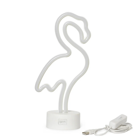 Lampada Led Effetto Neon - It's a Sign, tema Fenicottero