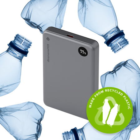 dbramante1928 CP10SLBL7178 batteria portatile 10000 mAh Carica wireless Grigio (re-charge Power Bank 10K)