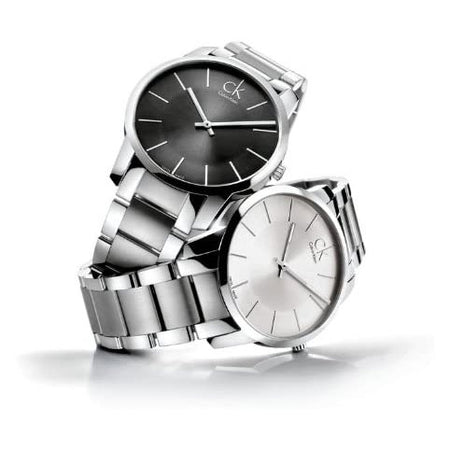 Orologio CALVIN KLEIN uomo City solo tempo acciaio nero