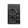 VULTECH UPS1000VA-LFP - GRUPPO DI CONTINUIT LINE INTERACTIVE CON SCHERMO LED E BATTERIA LITIO FERRO FOSFATO - 2 PRESE - 1 USB