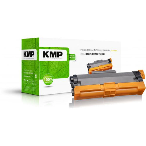 KMP 1270,3000 cartuccia toner 1 pz Originale Nero (KMP Toner Brother TN2510XL black 3000)