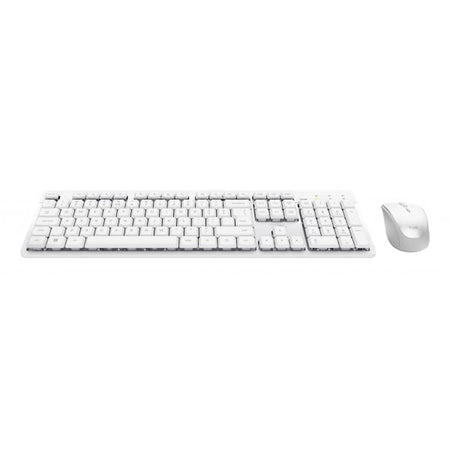 TRUST BUNDLE TASTIERA E MOUSE ODY II, BIANCO, IT