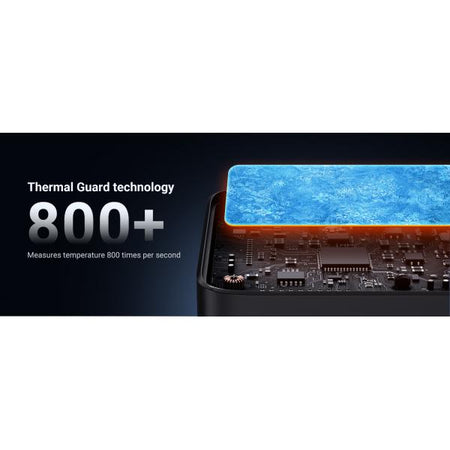 Ugreen Nexode Universale Nero AC Ricarica rapida Interno (NEXODE 100W DESKTOP CHARGER UK)