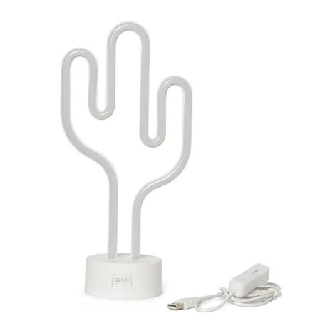Legami, Lampada Led Effetto Neon, Tema Cactus
