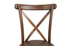 Biscottini Sedia Thonet in massello e seduta in legno finitura noce dimensioni larghezza