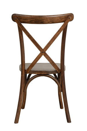 Biscottini Biscottini Sedia Thonet frassino noce 42x43x88 altezza seduta 45 bistrot vintage