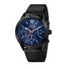 Orologio SECTOR uomo 670 multi funzione acciaio nero / blu