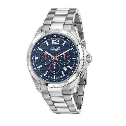 Orologio SECTOR uomo 650 cronografo acciaio / blu