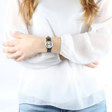 Philip Watch Kent – Orologio Donna Pelle Marrone Argento (R8251178506)