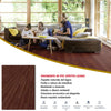 Pavimento Pvc Adesivo Effetto Legno - Listoni finto Parquet Laminato 15.2x91.4cm spessore 2.0mm pacchi da 2.20mq