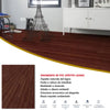 Pavimento Pvc Adesivo Effetto Legno - Listoni finto Parquet Laminato 15.2x91.4cm spessore 2.0mm pacchi da 2.20mq
