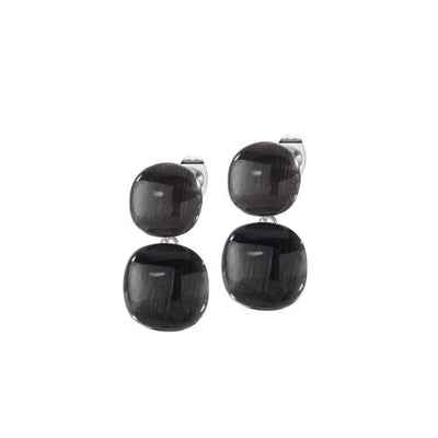 Orecchini MORELLATO donna Gemma argento 925 nero