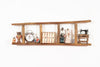Biscottini Scala in legno finitura naturale anticata L28xPR7xH100 cm dimensioni Riproduce