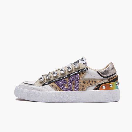 Emanuelle Vee sneakers donna Olivia multi animalie 500 14