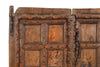 Biscottini Porta portone in legno massello e ferro da interno o da esterno vecchia e antica medievale scorrevole
