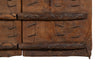 Biscottini Porta portone in legno massello e ferro da interno o da esterno vecchia e antica medievale scorrevole