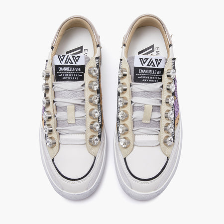 Emanuelle Vee sneakers donna Olivia multi animalie 500 14