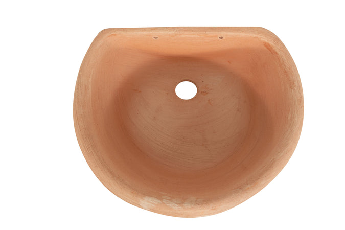Biscottini Contenitore vasca in Terracotta 100% Made in Italy interamente lavorata a mano