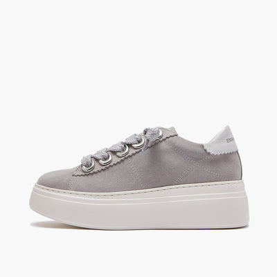 Emanuelle Vee sneakers donna Bice in crosta cenere 503 11