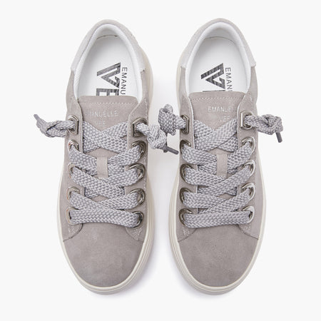 Emanuelle Vee sneakers donna Bice in crosta cenere 503 11