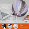 Lampada da Tavolo Sfera 18cm Luce LED RGB Telecomando e batteria ricaricabile usb