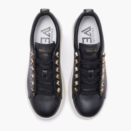 Emanuelle Vee sneakers donna Bice bottolata black 503 15