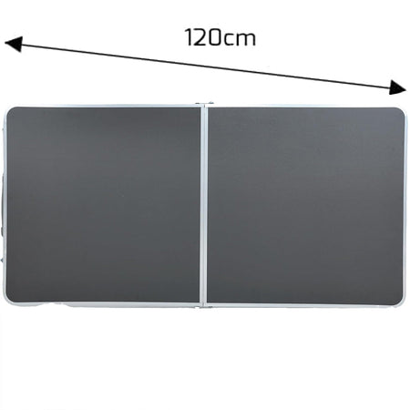 kit Tavolo e 4Sedie Pieghevoli Campeggio Picnic Portatile Salvaspazio regolabile