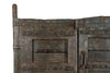 Biscottini Porta portone in legno massello e ferro da interno o da esterno vecchia e antica medievale scorrevole