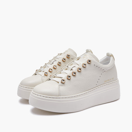 Emanuelle Vee sneakers donna Bice bottolata ivory 503 15