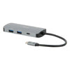 Mobilis 001382 replicatore di porte e docking station per laptop Cablato USB 3.2 Gen 1 [3.1 Gen 1] Type-C Nero, Grigio (Mobilis 001382 dockingstation Lednings)