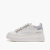 Emanuelle Vee sneakers donna Bice in pelle ivory animalie  503 17