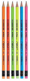LYRA Matita HB/2 con corpo a colori NEON