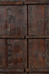 Biscottini Porta portone in legno massello e ferro da interno o da esterno vecchia e antica medievale