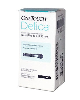 Lifescan onetouch delica lancette pungidito 25pz