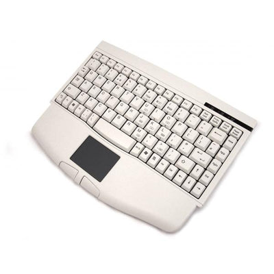 Accuratus 540 tastiera Ufficio USB QWERTY Inglese UK Bianco (ACCURATUS BEIGE USB TOUCHPAD KB) - Versione UK