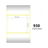 Etichette White 102x76mm, 930 Et 1 Rotolo Z-2000D 4x3x1 Core
