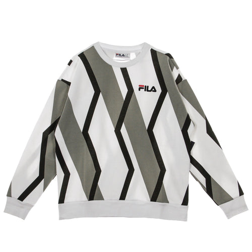 FILA Felpa Leggera Girocollo Donna Waverly White da donna