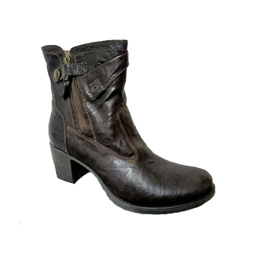 NEROGIARDINI Stivaletto donna in pelle testa di moro  A513530D 300