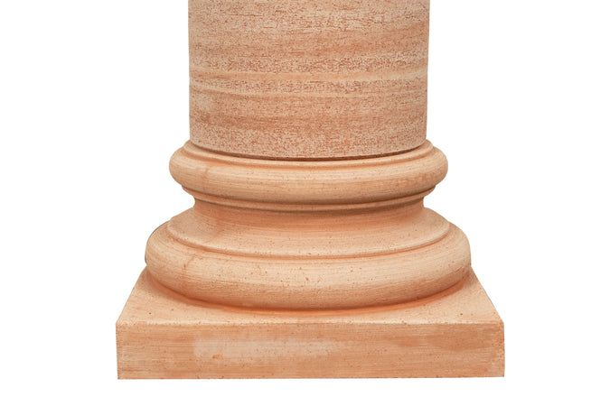 Biscottini Colonna in Terracotta Biscottini D35x225 Made Italy Fatta a Mano Giardino