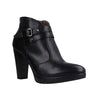 NEROGIARDINI Stivaletto donna con tacco in pelle nero A908712D 100