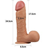 Realistic Dildo Gigante 9 Legendary King Size 24,5 cm