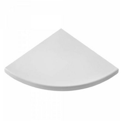 Mensola in truciolare ad angolo 'ecopan angolo' Bianca