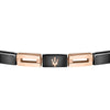 Bracciale MASERATI uomo Ceramic acciaio / oro rosa