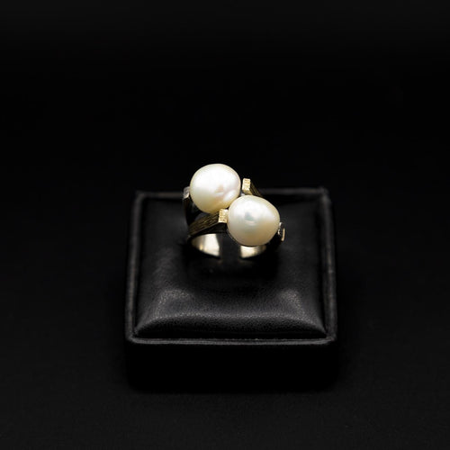 Anello Perle Barocche- Styliano