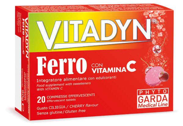 Vitadyn ferro piu vit c 20cpr 4,5g