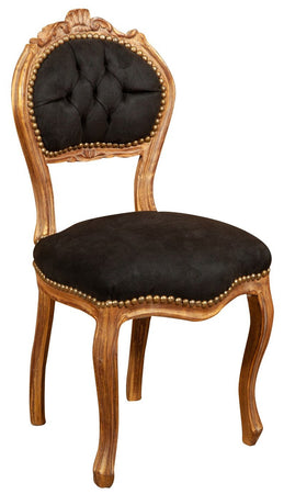 Biscottini Biscottini Sedia Poltroncina Luigi XVI Legno Faggio Intagliato 45x42x90 Oro