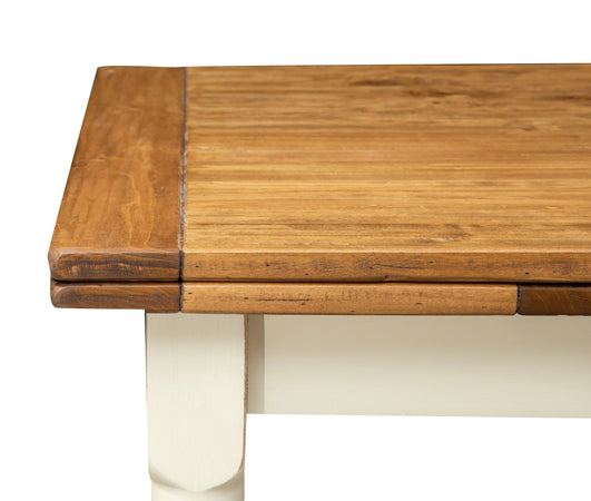 Biscottini Tavolo Country allungabile in legno massello di tiglio Made in Italy Offerta