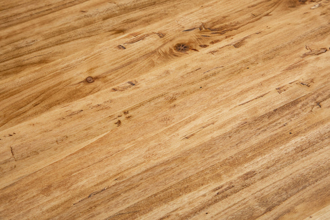 Biscottini Tavolo scrittoio Country in legno massello di tiglio Made in Italy rettangolare